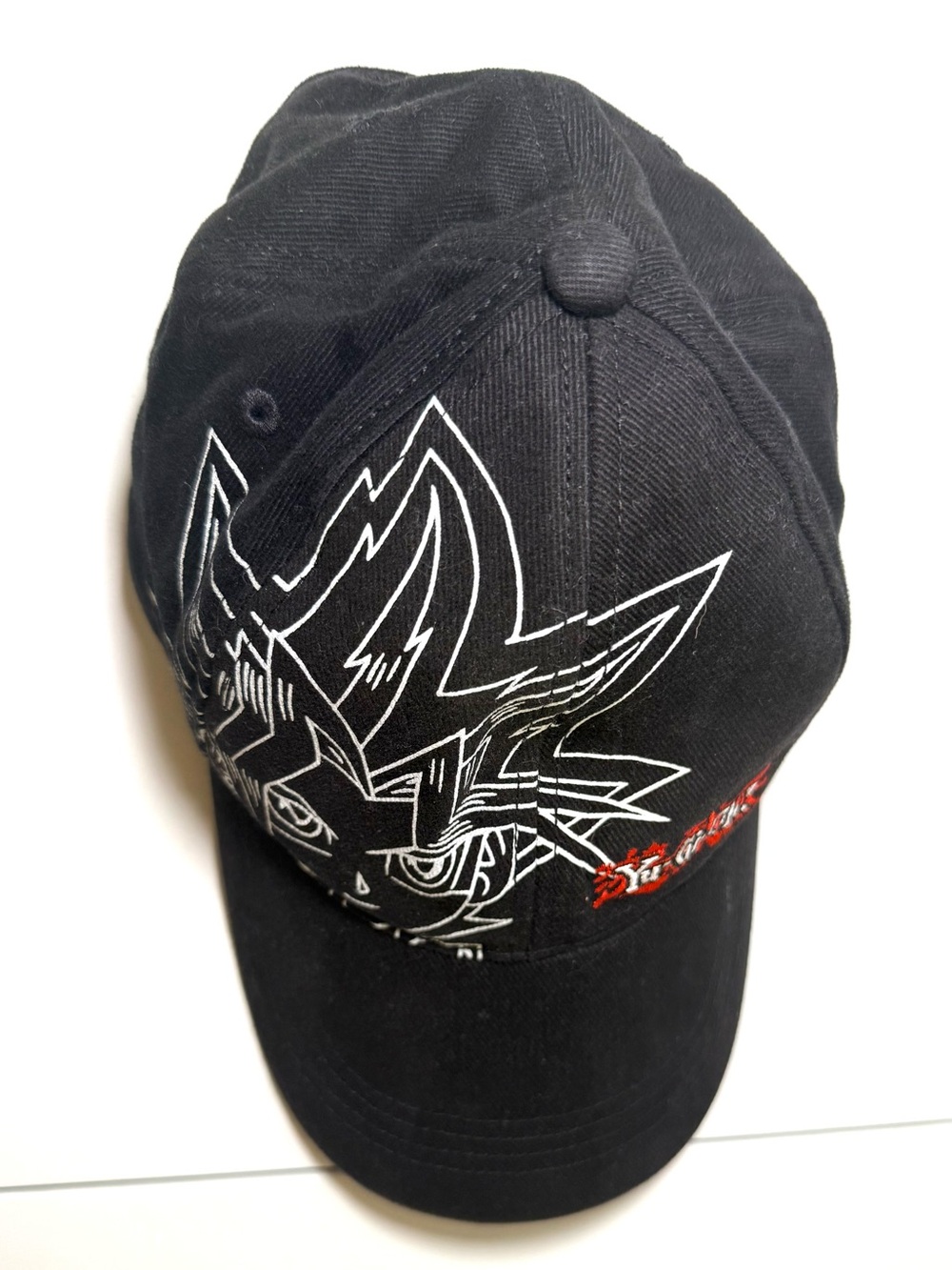 Yu-Gi-Oh Yami Yugi Anime Dad Hat Cap Black Embroidered Y2K Adjustable - Picture 5 of 11